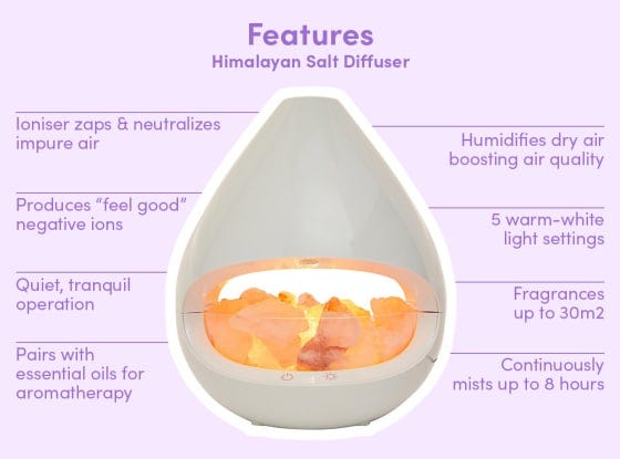 features for the Anna diffuser