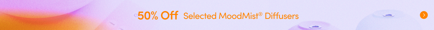 50% Off Selected Mood Mist Diffusers