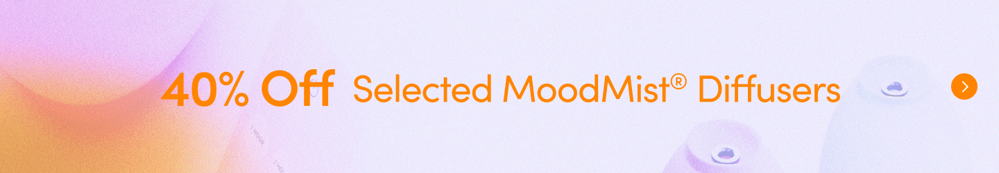 50% off Selectedf Mood Mist Diffusers