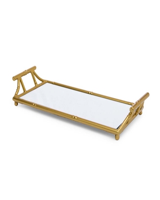 Bambina Gold Mirror Tray 35cm