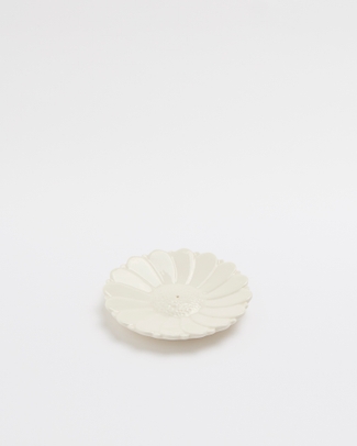 White Flower Incense Holder Dinner Club