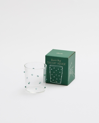 Teal Tealight Holder