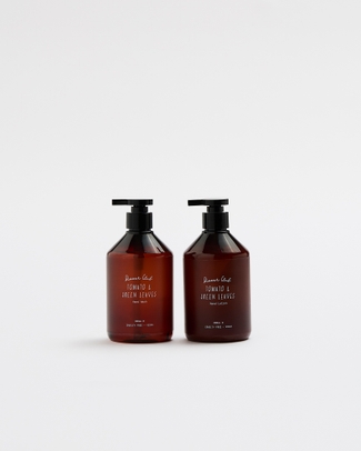 Hand Care Duo: Tomato & Green Leaves Hand Wash and Lotion Set 480ml