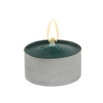 Green Christmas Scented Tealight Candles (10 Pack)