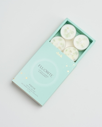 Fluorite Tealights 20g 6pk