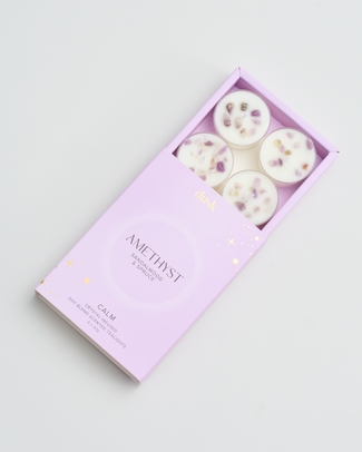 Amethyst Tealights 20g 6pk