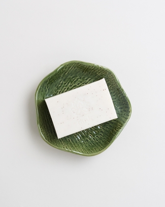 White Soap Dish