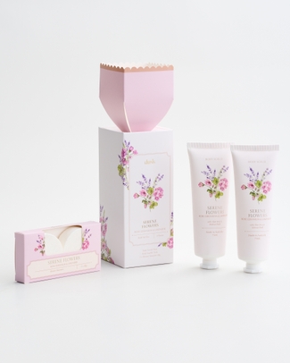 Serene Flowers Bath Bon Bon