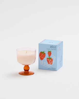Dolce Strawberry Panna Cotta 200g Candle Dinner Club