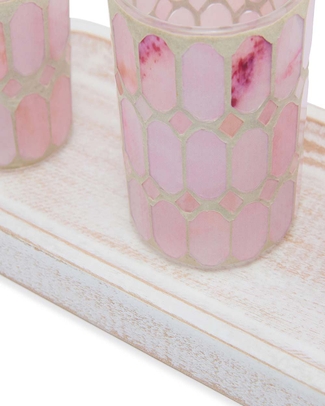 Mystic Mosaic Tray Set