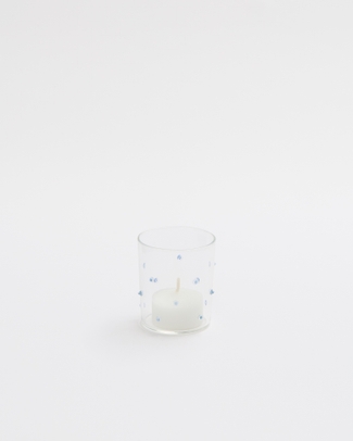 Blue Tealight Holder