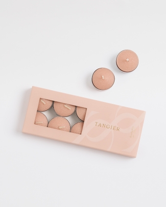 Vanilla & Musk Tangier Scented Tealight Candles (10 Pack)