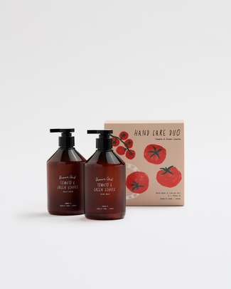 Hand Care Duo: Tomato & Green Leaves Hand Wash and Lotion Set 480ml