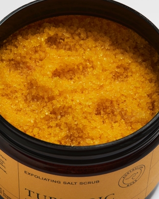 Turmeric with Lemongrass Salt Body Scrub