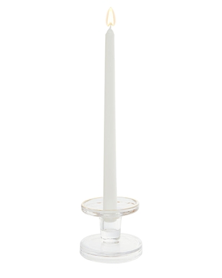 Mora Gold Rim Pillar And Taper Candle Holder