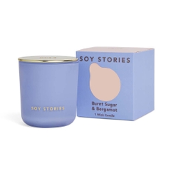 Burnt Sugar & Bergamot 1 Wick Soy Scented Candle