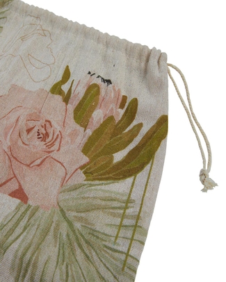 Mother's Day Linen Gift Bag