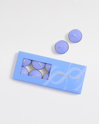 Violet & Golden Orchid Maldives Scented Tealight Candles (10 Pack)
