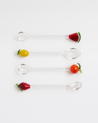Fruit Drink Spoons Set of 4