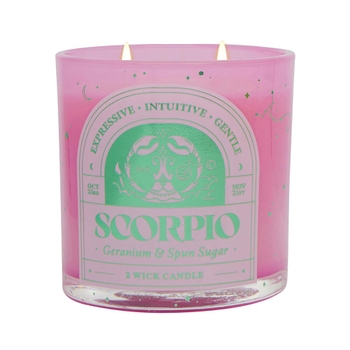 Scorpio 2 Wick Scented Candle