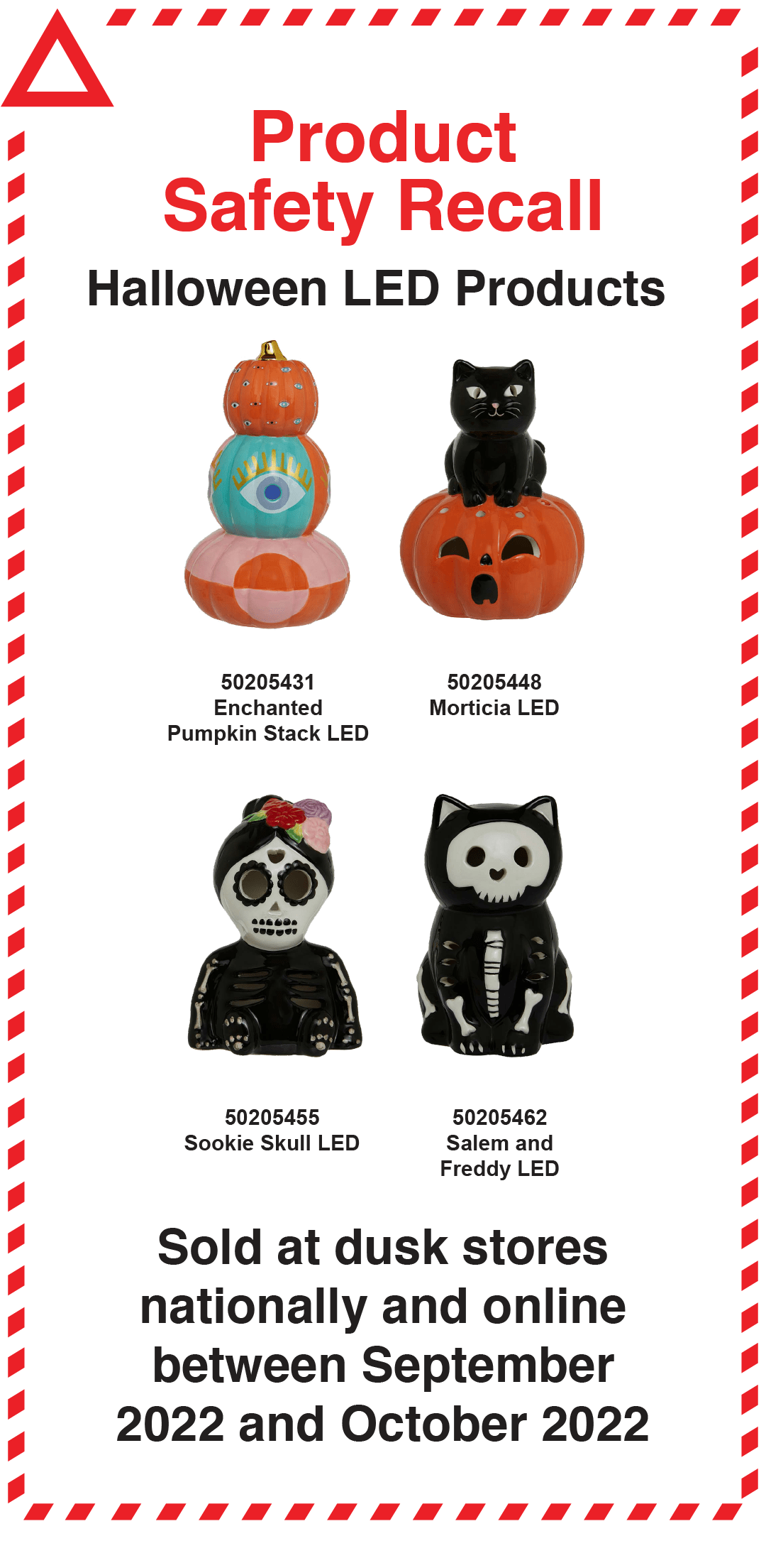 LED Recall Products